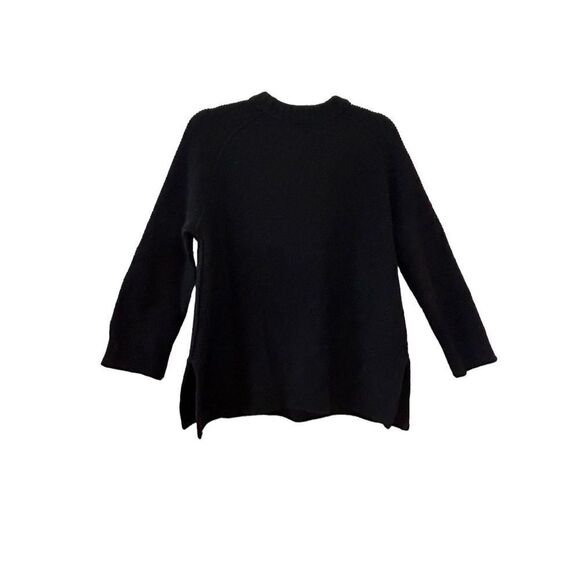 Inhabit Knitted Pullover 100% Cashmere Sweater Women's Black Size Medium - Picture 4 of 5